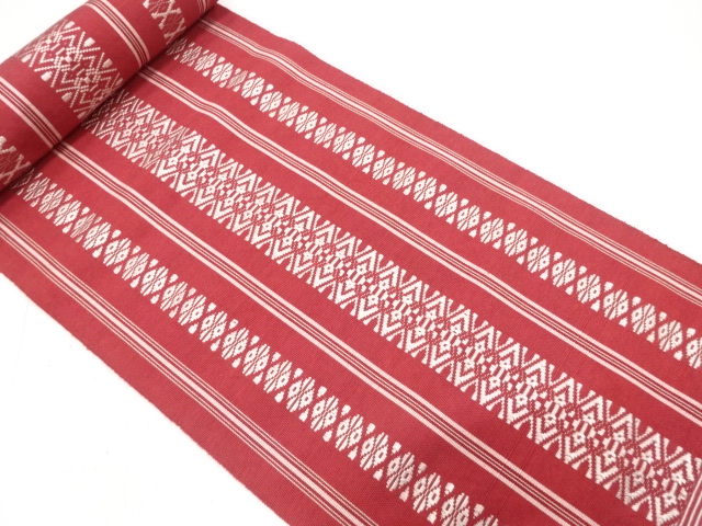 JAPANESE KIMONO / ANTIQUE BOLT FOR HASSUN OBI / HAKATA